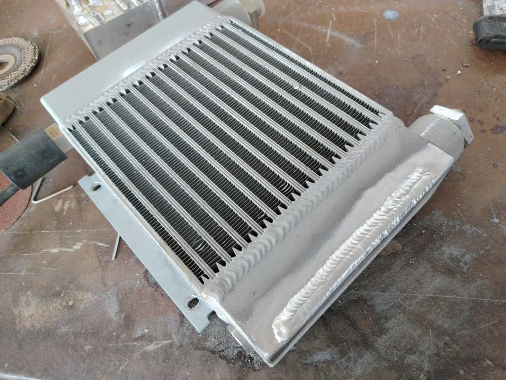 Soldadura Radiador Automóvel em Alumínio